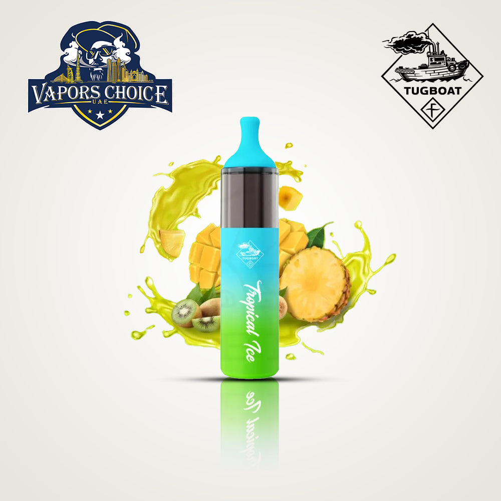 Tugboat EVO (50mg) 4500 PUFFS - DISPOSABLE VAPE Tropical Ice UAE Sharjah